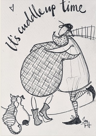 Its cuddle up time - Same Toft